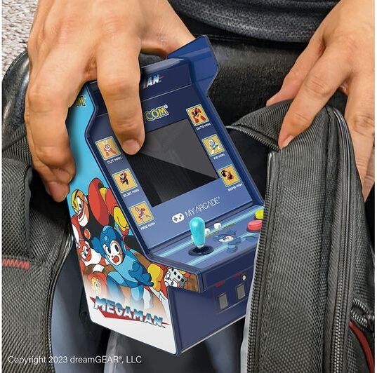 My Arcade Mega Man Micro Player Pro 6.7" Portable Retro Arcade (6 Games in 1)