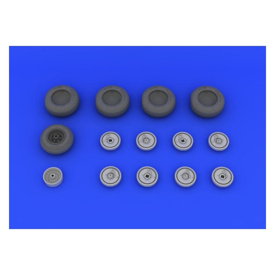 Eduard He 219 wheels for Revell (632016)