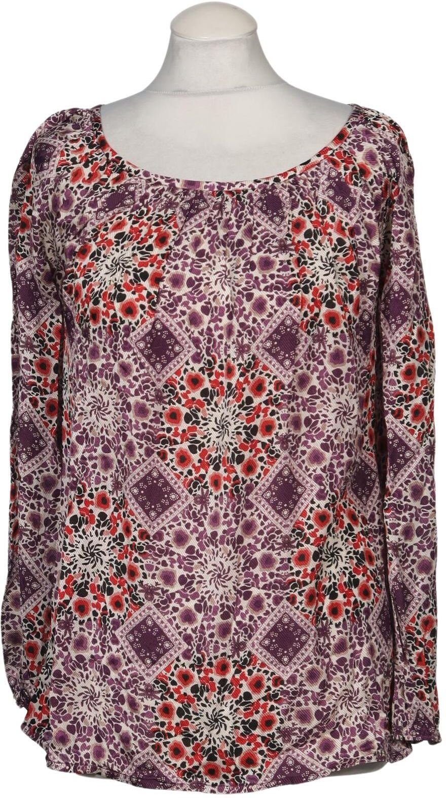 Shanghai Tang Damen Bluse, Mehrfarbig, Gr. M (US 6), Seide - Second Hand