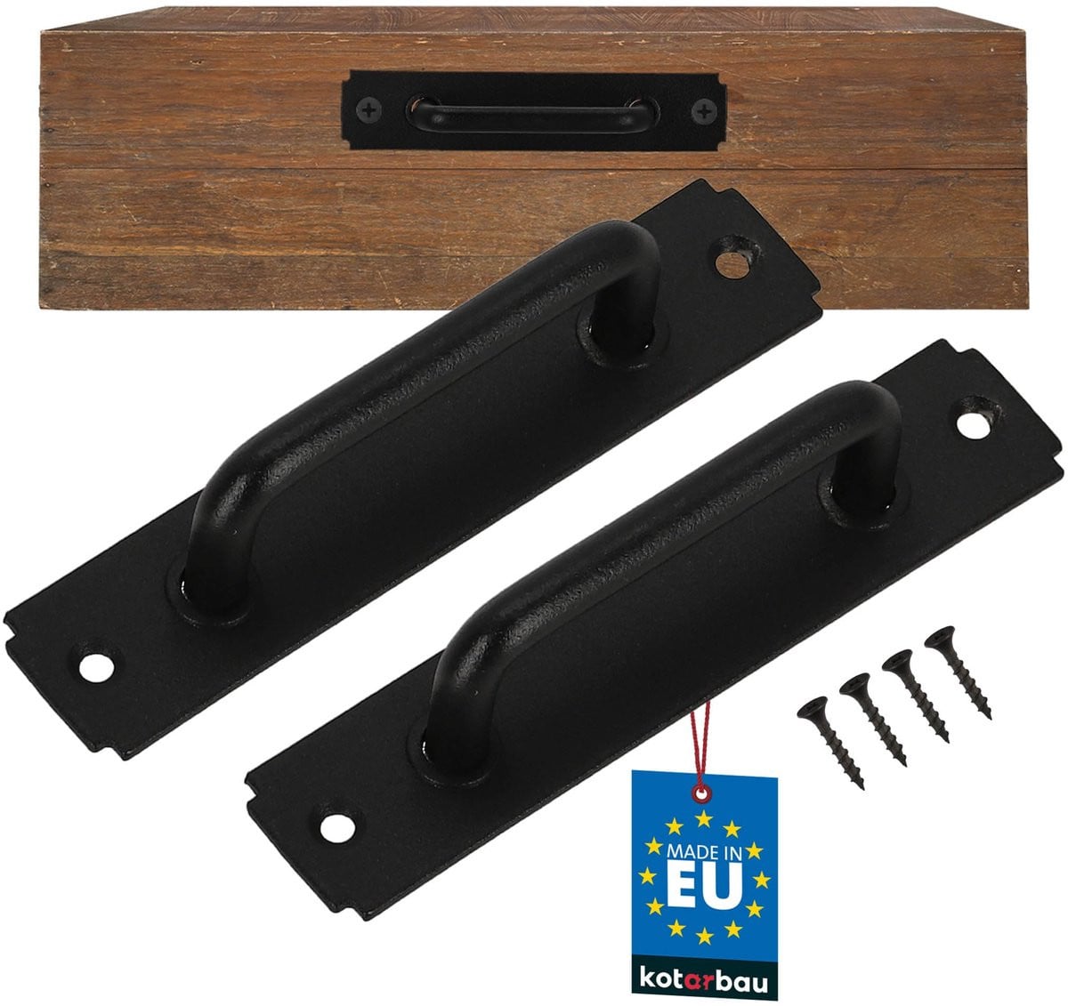 KOTARBAU Meubelgreep Set van 2 Stuks - Zwart - 119 mm