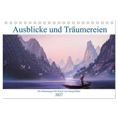Paradise, Ausblicke und Träumereien (Tischkalender 2027 DIN A5 quer), CALVENDO Monatskalender
