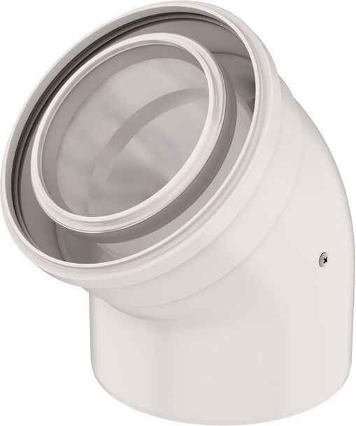 Coude 45° ROLUX condensation D110/160 PPTL/alu UBBINK 330170