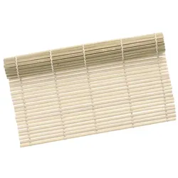 50 Sushi-Matte Bambus `ASIA` 24 cm x 24 cm grün