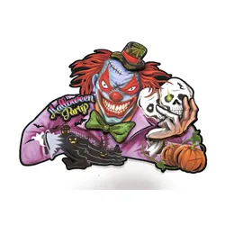 Halloween Papier Deko - Horror Clown (50x39cm)