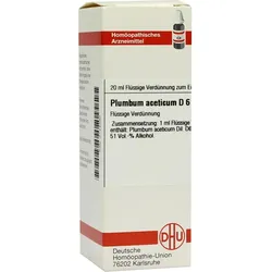 Plumbum Acet D 6 20 ML