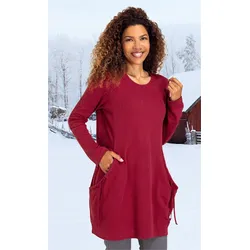 Baumwoll-Shirt in rubin in Größe 40/42 von DW-Shop, Rubin, 40/42