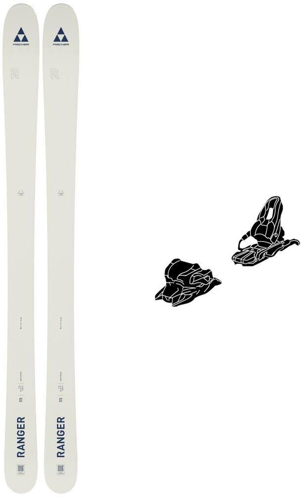 Fischer  - Pack Ski Ranger Sand - 142 + 11.0 Tp 100mm Black Anthracite - Ski