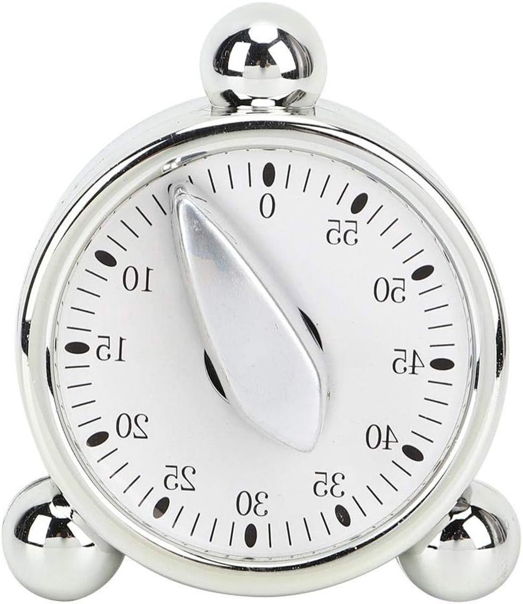 Retro Vintage Keuken Timer - Mechanische Countdown Klok voor Nauwkeurige Tijdmeting en Decoratie