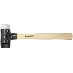 Wiha Schonhammer Safety mittelweich/sehr hart mit Hickory-Holzstiel, Rund-Schlagkopf - 26658