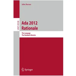 Ada 2012 Rationale, Fachbücher von John Barnes