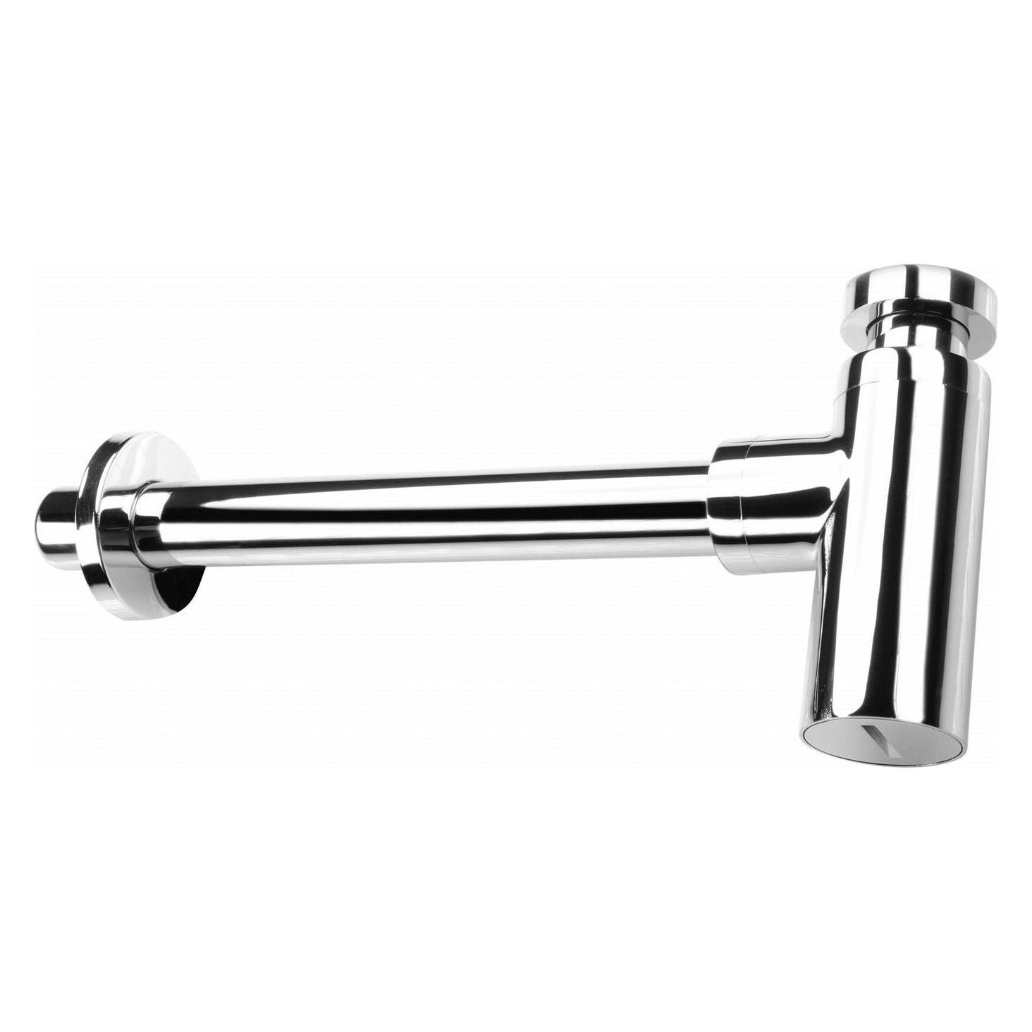 Runder Waschtisch-Siphon (Flaschensiphon, 1 1/4") (NHC 031K)