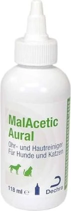 Malacetic Aural Ohrreiniger f.Hunde/Katzen 118 ml Flüssigkeit