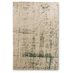 Vintage Teppich Scroom 80 x 150 cm Mischgewebe Grün