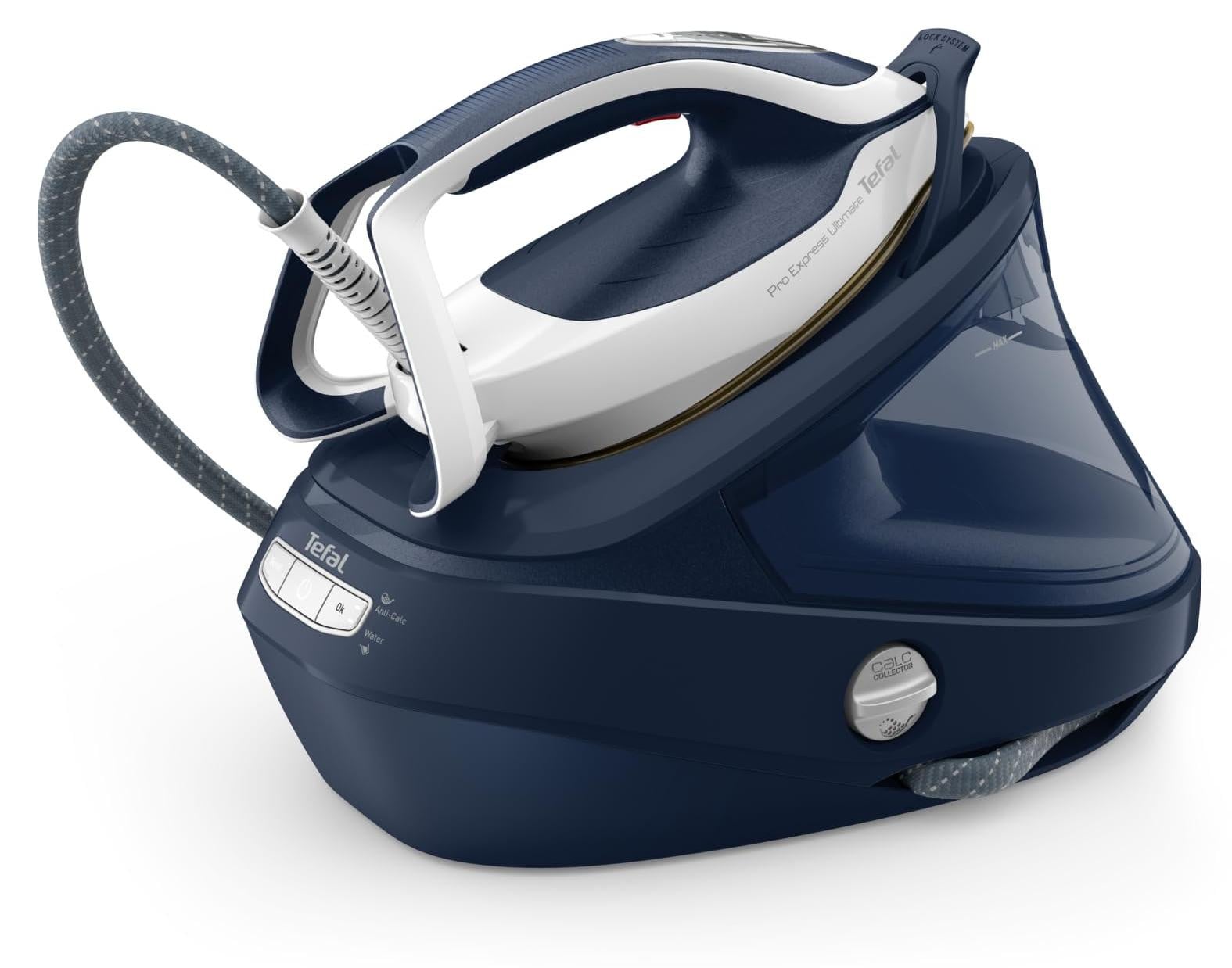 Tefal Pro Express Ultimate II GV9720 Stoomstrijkijzer blauw/wit