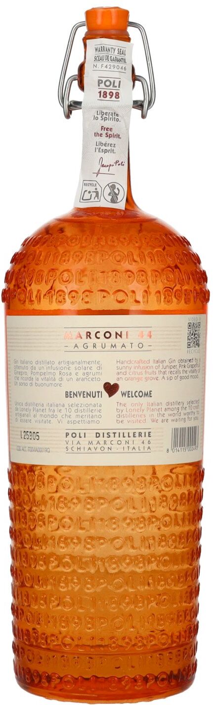 Poli Marconi 44 Agrumato Gin 44% Vol. 0,7l