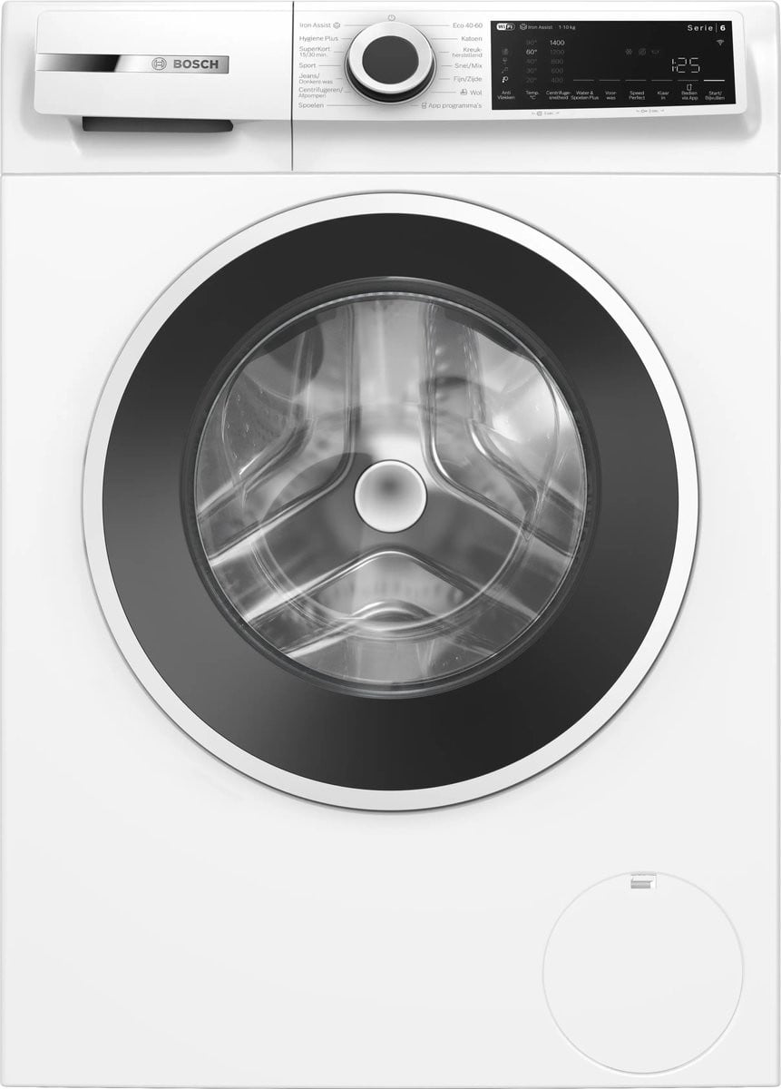 Bosch WGJ25401NL Serie 6 Wasmachine - 10 kg - Wit - Iron Assist en Home Connect