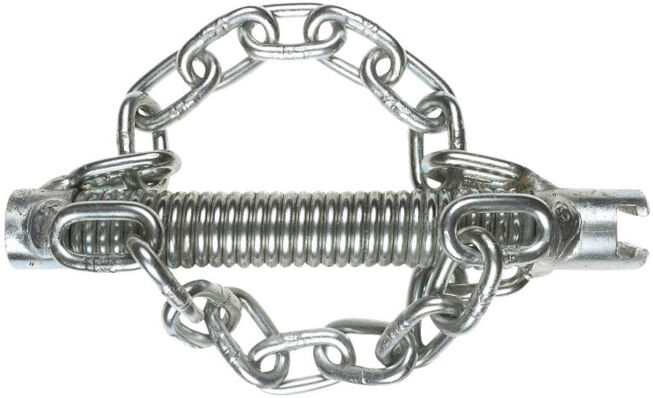 Tête de filature à chaîne Rothenberger avec 2 chaînes lisses, 22 mm (72284)