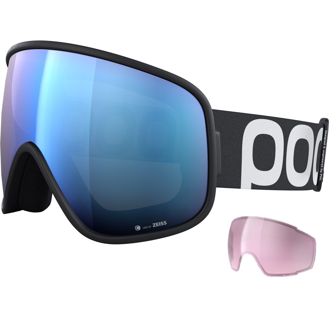 POC Vitrea uranium black/partly sunny blue + Ersatzscheibe