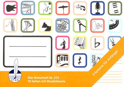 Star Notebook 213 Hochweiß