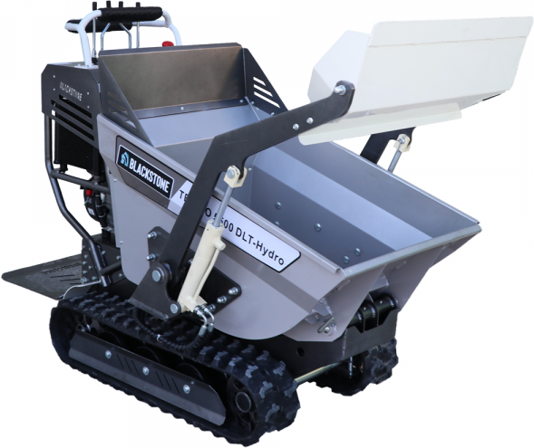 Blackstone TB-PRO 5500 DLT-Hydro  Raupendumper mit hydraulischer Kippmulde 500 kg  Hydrostatischer Antrieb