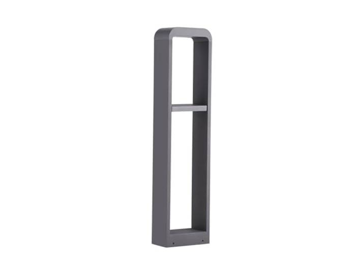Lindby LED Außenleuchte Darko (spritzwassergeschützt (Modern) in Alu aus Aluminium (1 flammig,) - Wegeleuchte Pollerleuchte Wegelampe Sockelleuchte