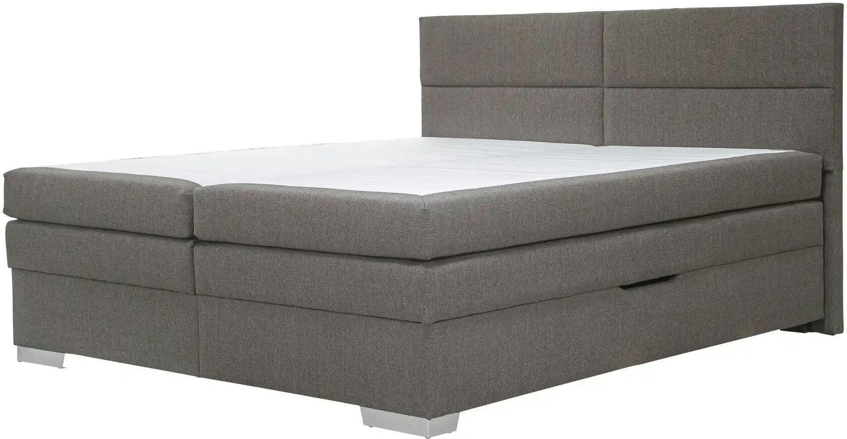 Höffner Boxspringbett  Manon ¦ braun ¦ Maße (cm): B: 166 H: 113
