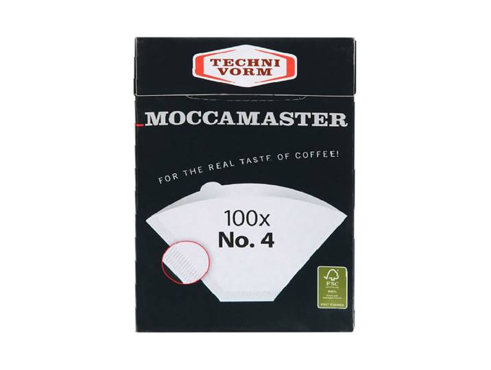 Moccamaster No. 4 Filterpaper 100 Stk.