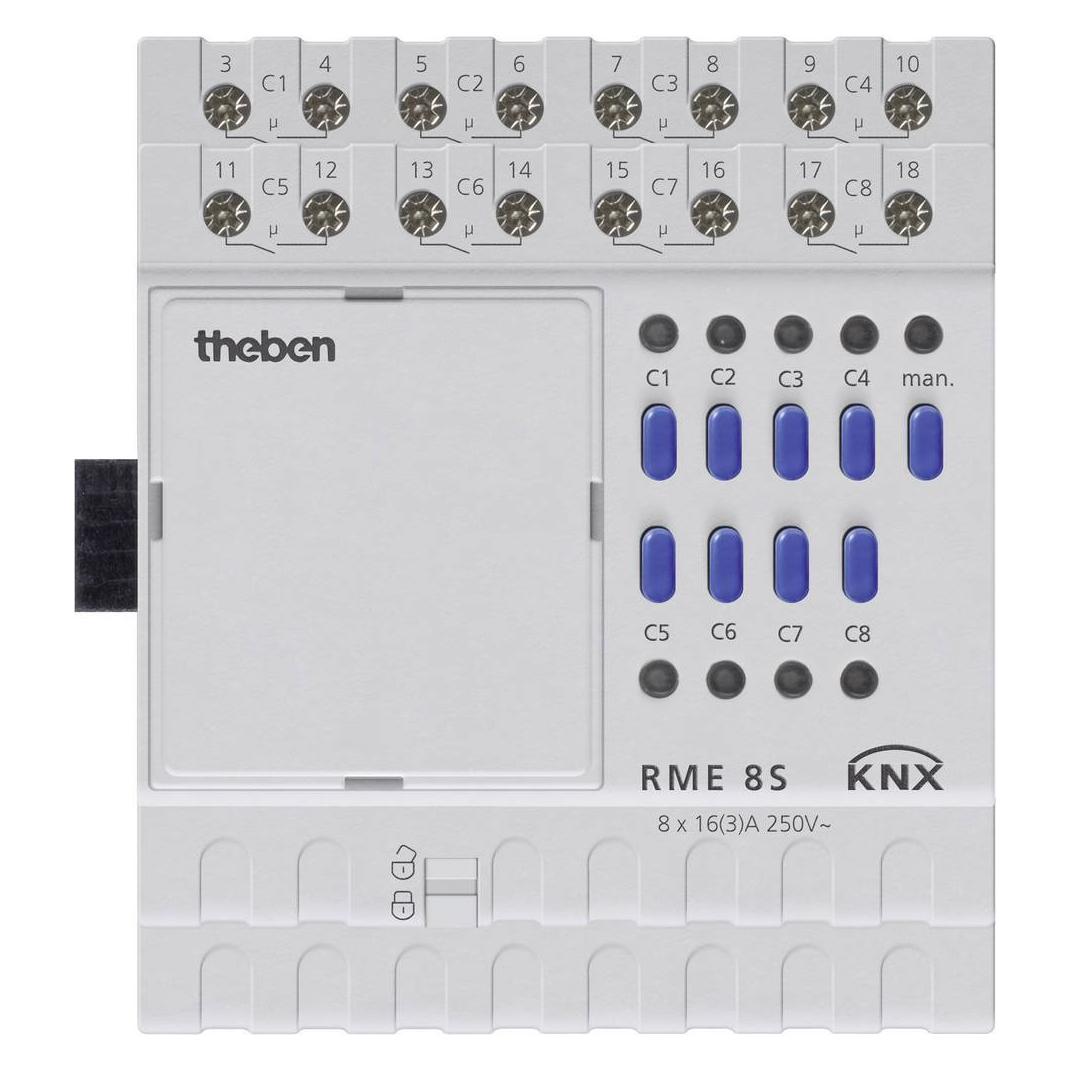 Theben Rme 8 S Knx (Schaltaktor) (4930225)