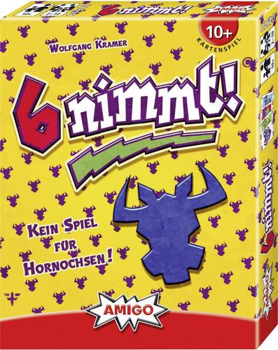 Amigo 6 nimmt! Kartenspiel 4910 Anzahl Spieler (max.): 10
