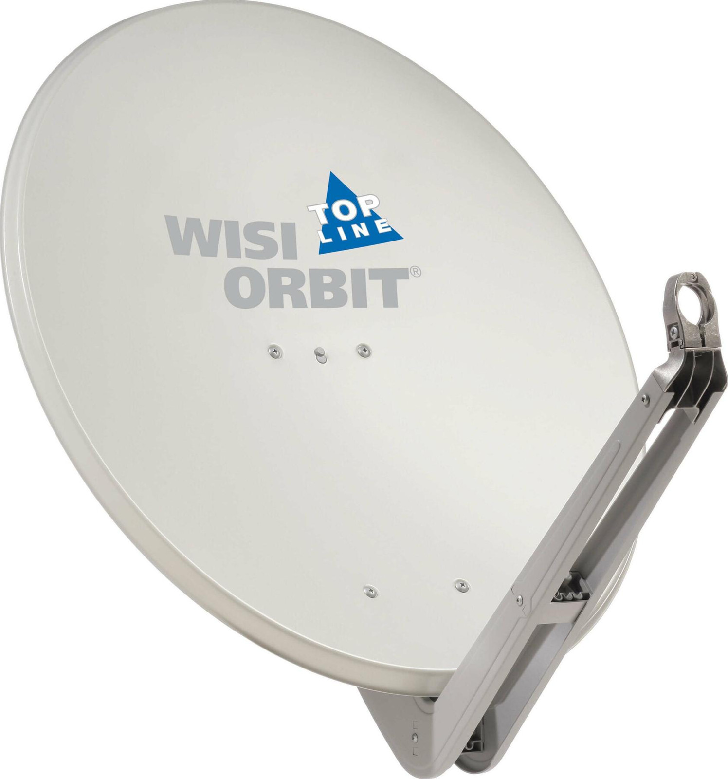 WISI Orbit Topline OA85G Satellietoffset-antenne, lichtgrijs, 85 cm