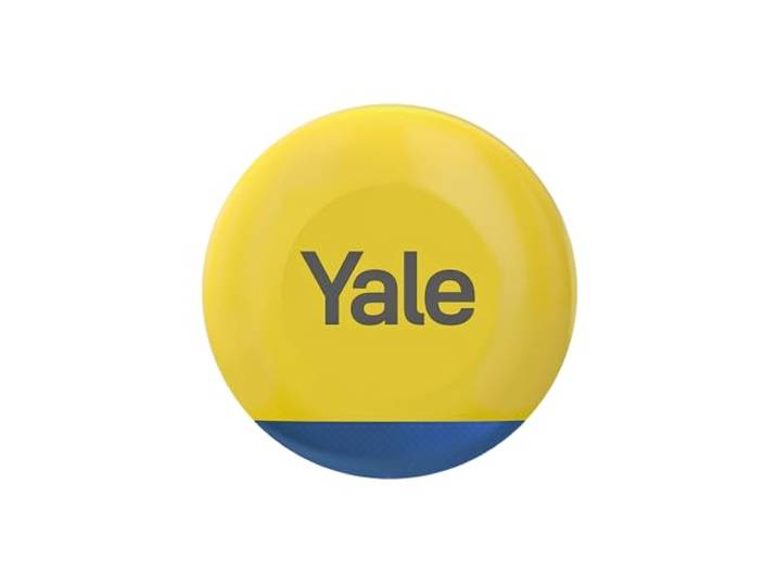 Yale Outdoor Sirene Geel Verstelbare 100dB Sirene Knipperende LED-verlichting Weerbestendig Realtime Alert Alleen voor Yale Smart Alarm
