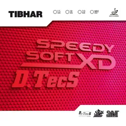 Tibhar Belag Speedy Soft XD D.TecS rot MAX - rot MAX