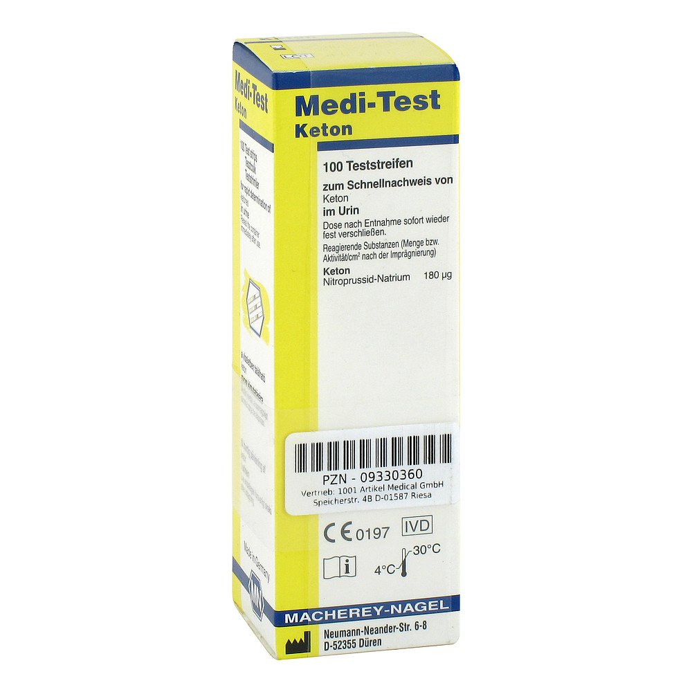 1001 Artikel Medical GmbH Keton Teststreifen 09330360