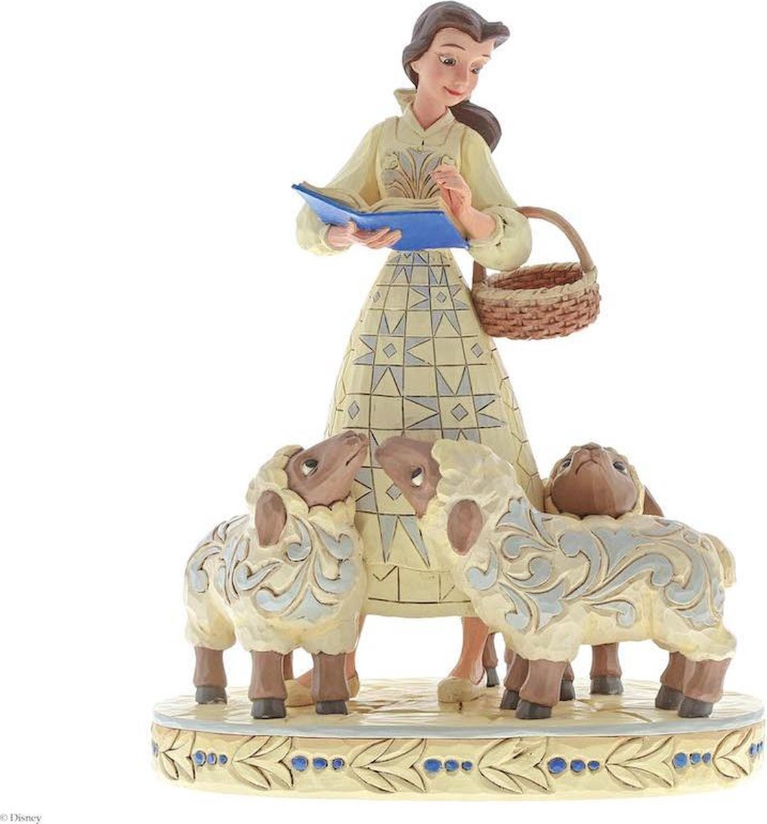 Disney Traditions Bookish Beauty Belle en het Beest beeldje voor volwassenen