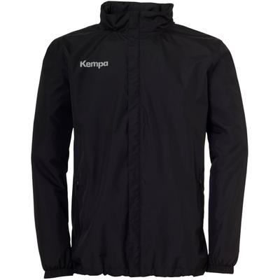 Regen- und Matschjacke KEMPA "Regenjacke Rain Jacket", Herren, Gr. XL, schwarz, Obermaterial: 100% Polyester PES., Jacken