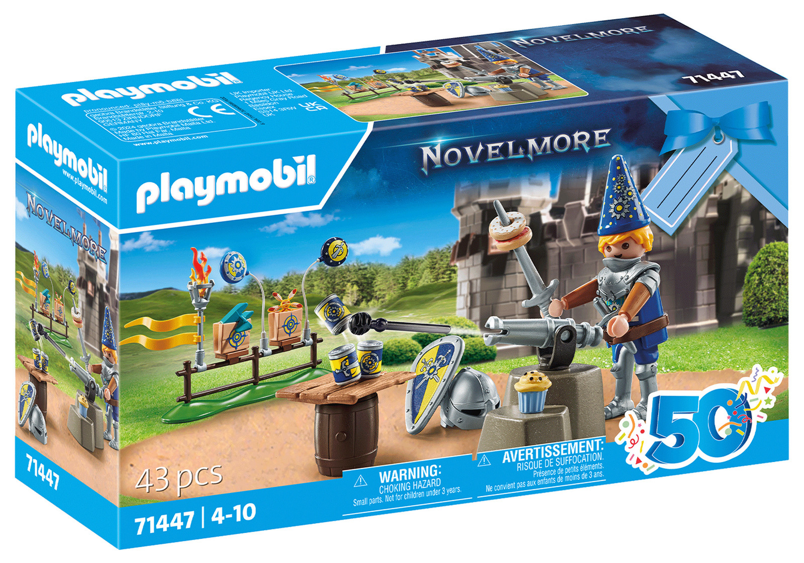 Playmobil Novelmore 71447 Verjaardagsfeest van een ridder