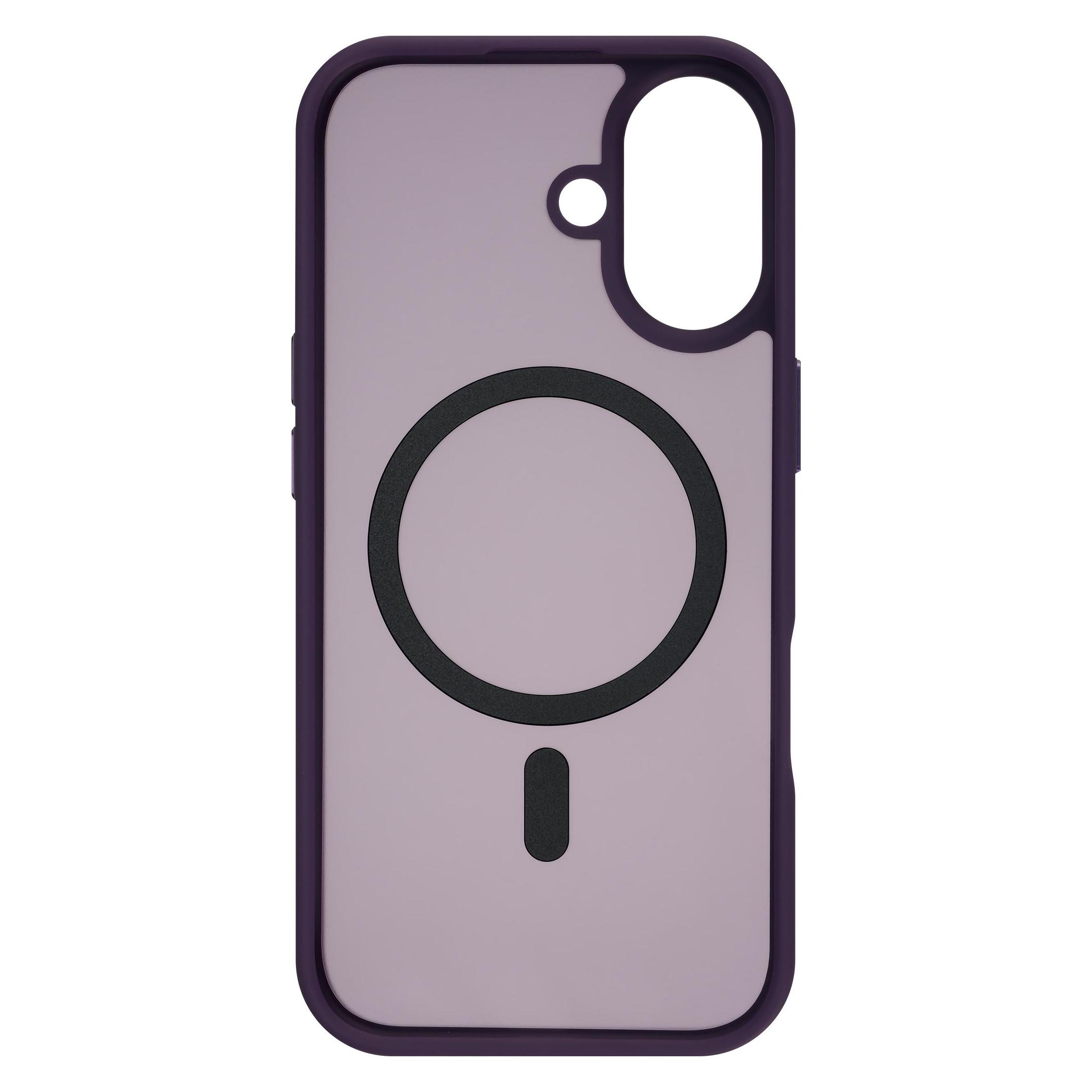 FoneKit Soft Touch Case, MagSafe compatible, iPhone 17, purple (Apple iPhone 17) (6438148063320)