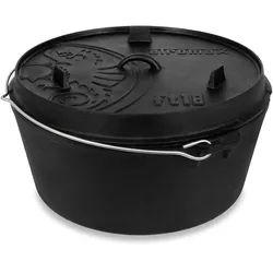 Petromax Dutch Oven Feuertopf FT18 mit Füssen