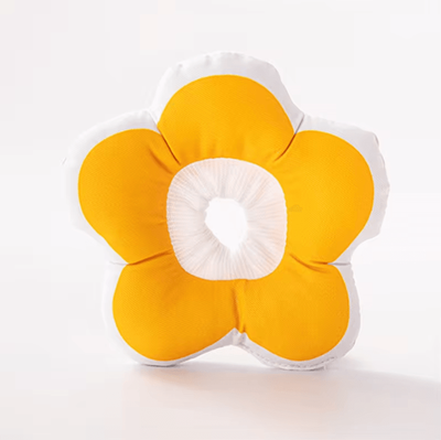Inspire Curations SunnyShield Cat Recovery & Grooming Flower Collar yellow l