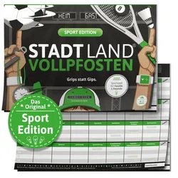 Denkriesen - STADT LAND VOLLPFOSTEN® - SPORT EDITION"Grips statt Gips."