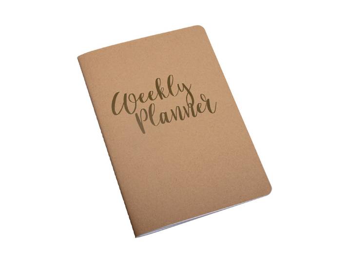 Rayher Booklet Weekly Planner FSC Mix Credit A5 60 Sheets