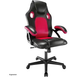HTI-Living, Bürostuhl, Bürostuhl ECO Daytona Rot (42 - 52 cm)