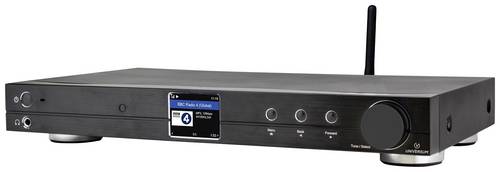 UNIVERSUM IR 500-21 Internet Tischradio Internet, DAB+, UKW Bluetooth, WLAN, Internetradio Inkl. Fernbedienung, Weckfunktion