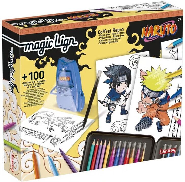 Magic Lign : Coffret Repro Manga Naruto - Lansay
