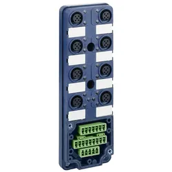 Schneider Electric ABE9C1280M Passive Verteilerbox IP67, mit 8-Kanal-M12-Verbinder