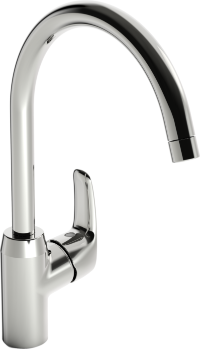 Hansapinto Küchenarmatur 45132283 schwenkbar, Ausladung 213 mm, chrom