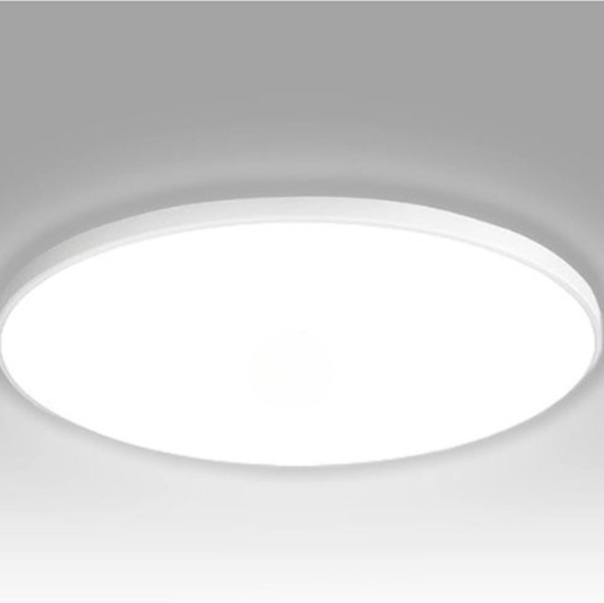 Equivera Moderne Vierkante Badkamerplafondlamp met LED en IP44-bescherming - Wit