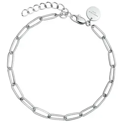 ROSEFIELD - BRACELET - Rectangle Chain - silber