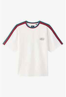O'Neill s Wave Cult Knit T-Shirt in White, Size Large