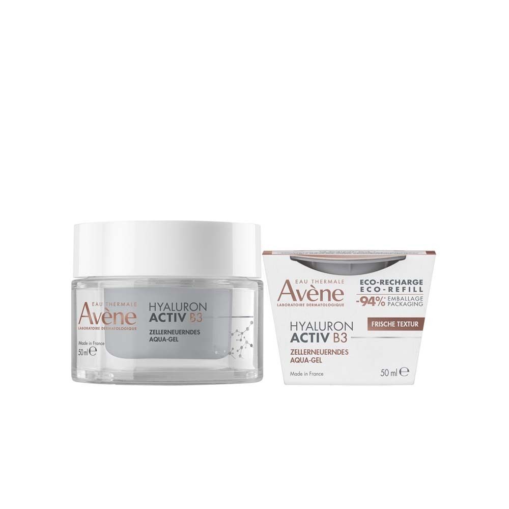 Avène Hyaluron Activ B3 Zellerneuerndes Aqua-Gel + 2x50 ml Gel